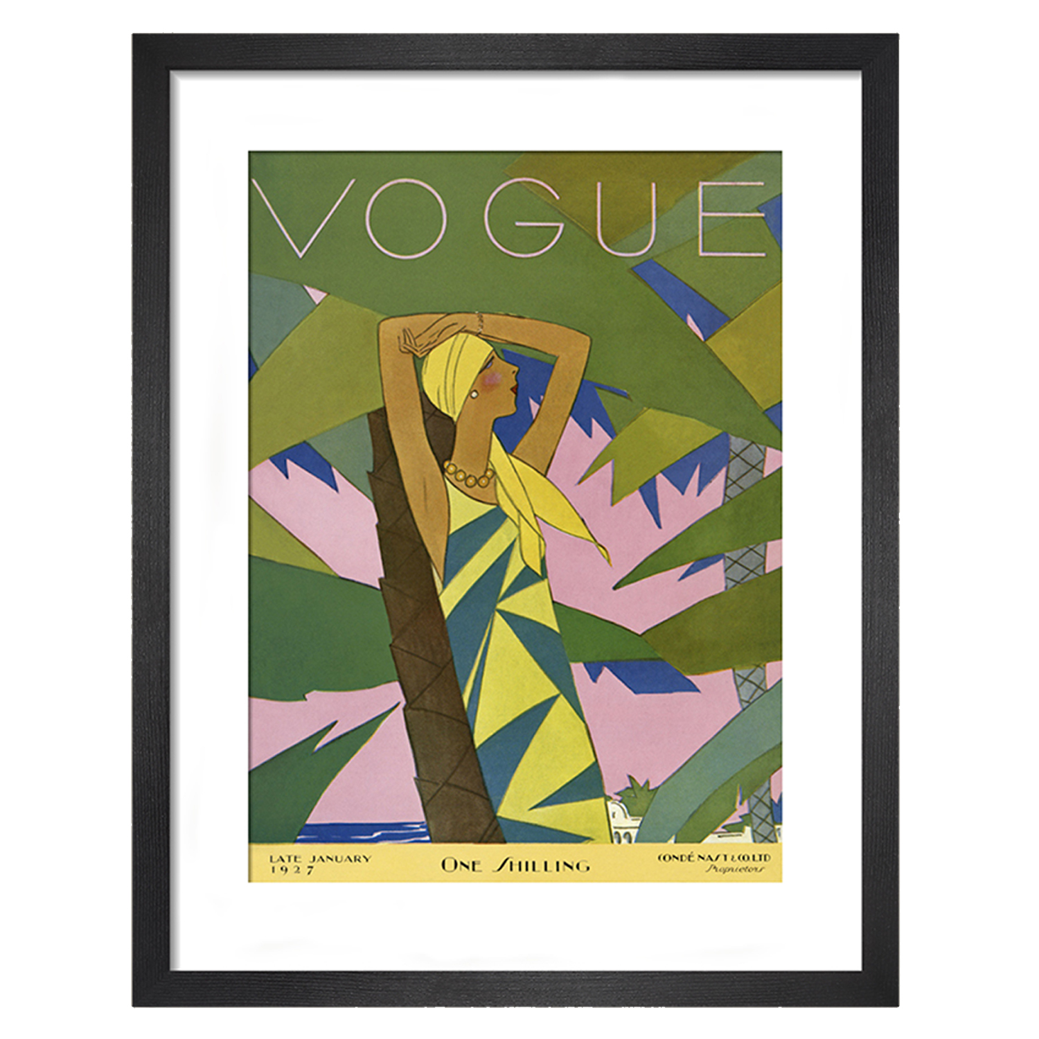 Buy Framed Vogue Cover January 1927 Print 11 x 14 | English Heritage