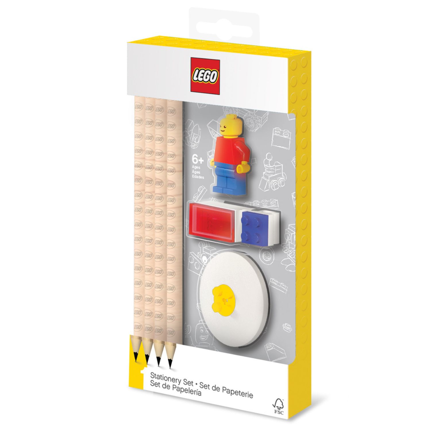 udkast Duchess fingeraftryk LEGO® 2.0 Pencil Minifig Set