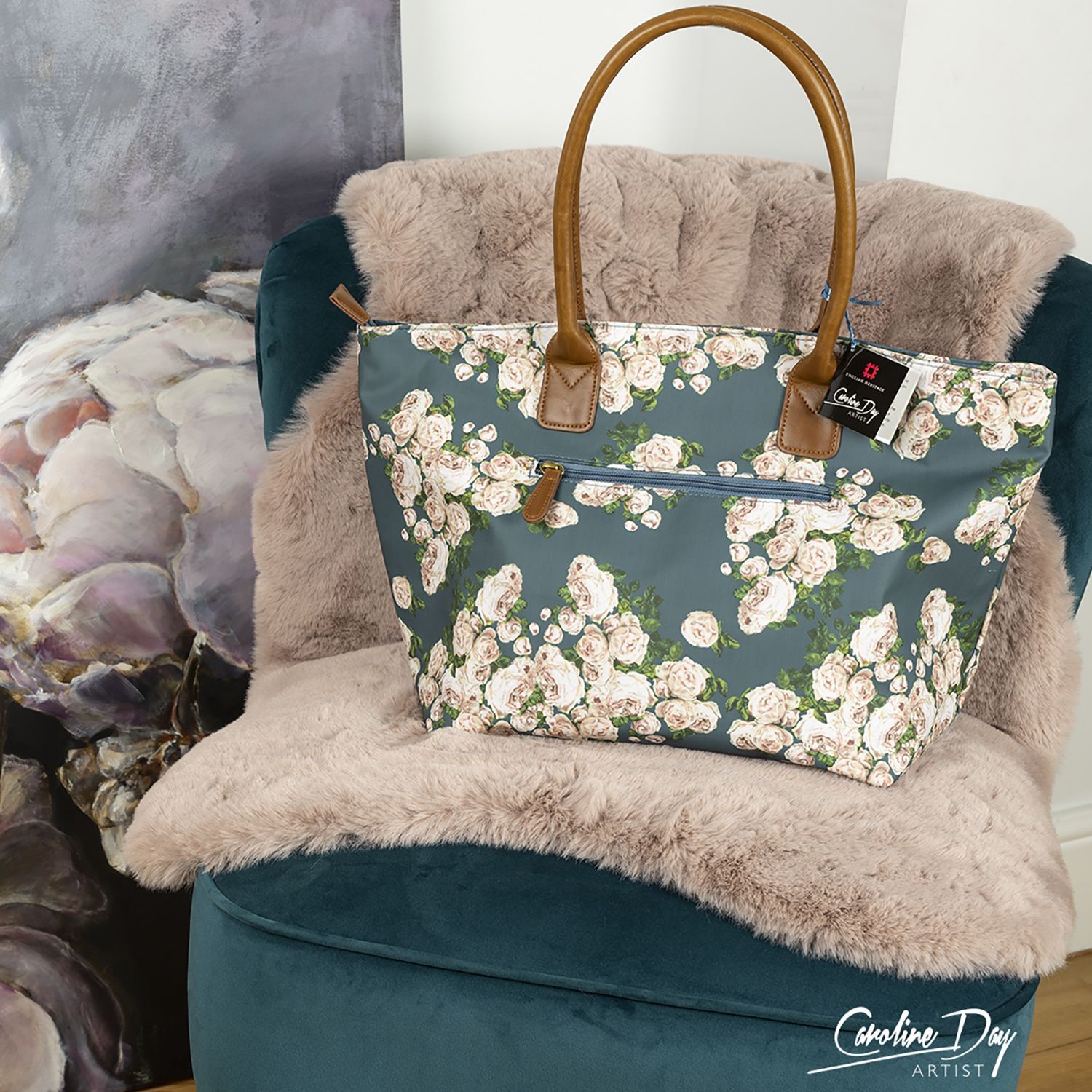Rose In Bloom Shoulder Bag
