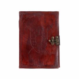 Large Medieval Leather Notebook