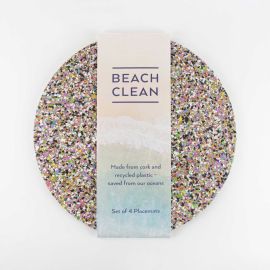 Beach Clean Eco-Friendly Placemats (Set Of Four)