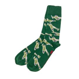 Spitfire Repeat Socks Green 