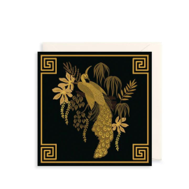 English Heritage Greetings Card Eltham Golden Peacock