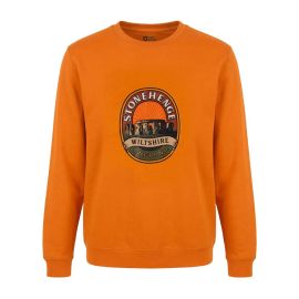 Stonehenge Orange Sunrise Sweatshirt