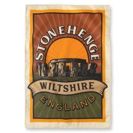 Stonehenge Sunrise Tea Towel 