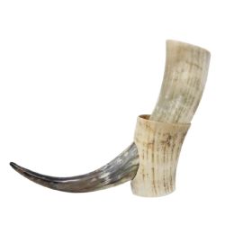 Drinking Horn With Stand