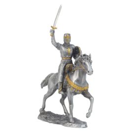 Mounted Knight with Lion Rampant Shield
