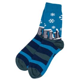 Stonehenge Snow Socks Blue/green