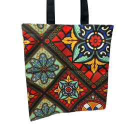 English Heritage Stained Glass Tote Bag 