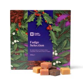 Xmas 2025 EH Fudge Selection 300g Box
