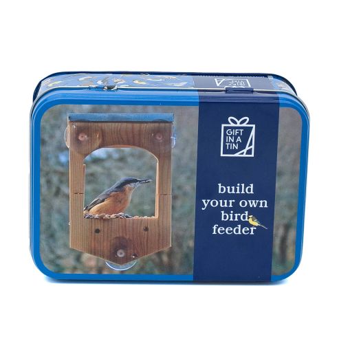 Gift In a Tin Bird Feeder