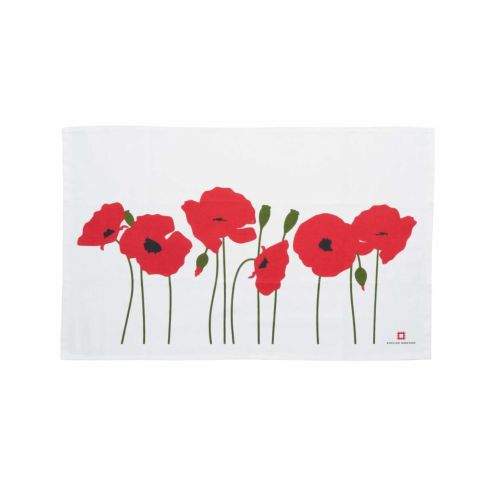 Poppy Tea Towel