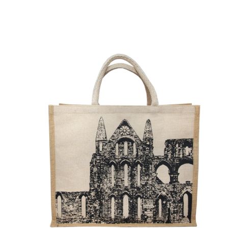 Whitby Abbey Juco Shopper Bag