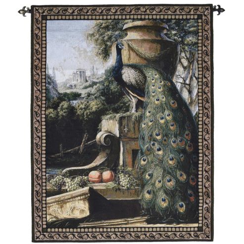 Classical Peacock Tapestry