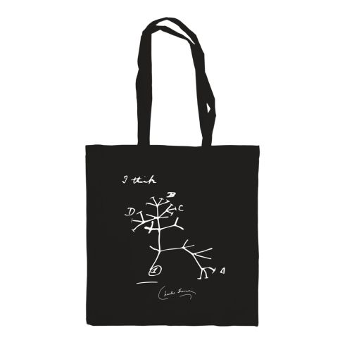 I Think Tote Bag Black