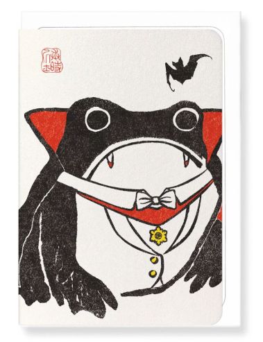 Greeting Card Ezen Frog Dracula