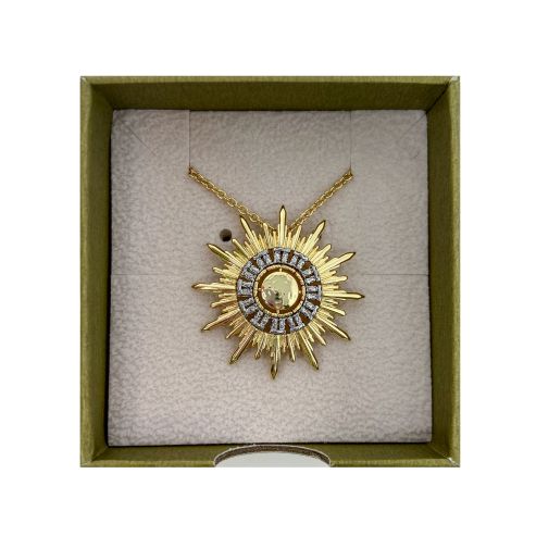 Full Sunray Gold-Plated Necklace 