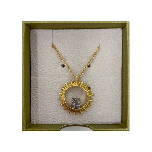 Trilithon Sun Necklace