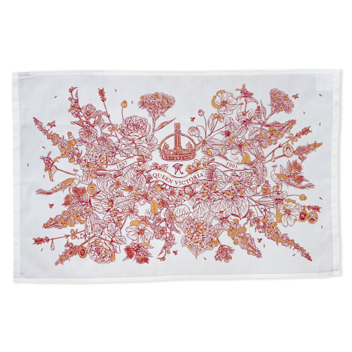English Heritage Queen Victoria Tea Towel