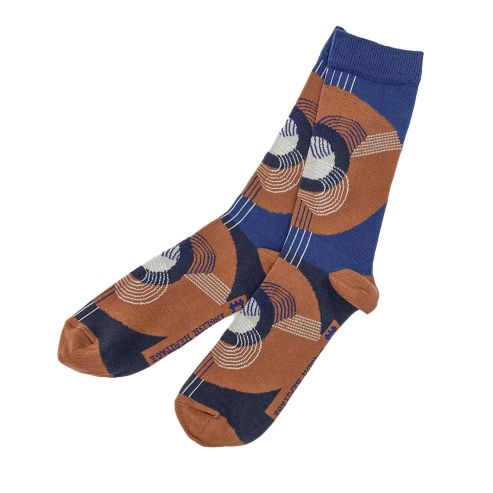 Deco Blue Socks 