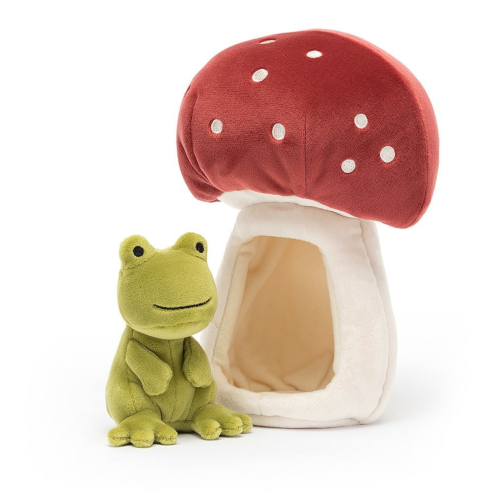 Plush Forest Fauna Frog