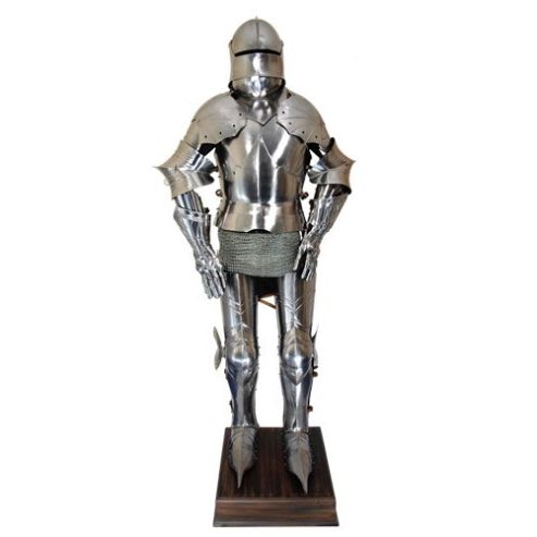 Suit of Gothic Armour and Stand