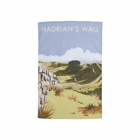 Hadrian's Wall Tea Towel