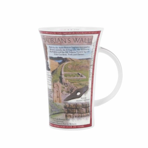 Hadrian's Wall Tall Facts  Mug - Dunoon