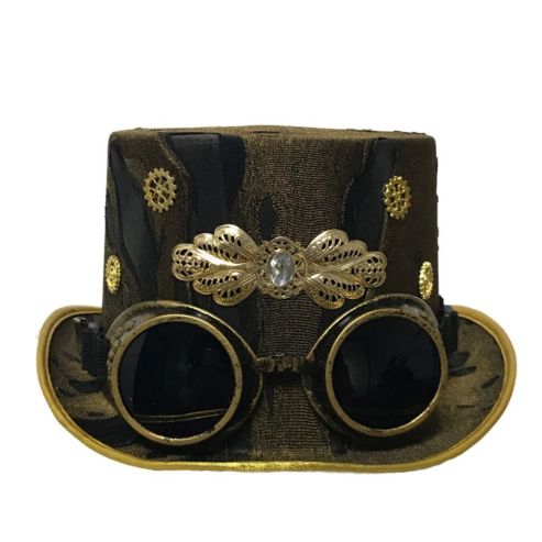 Steampunk Hat With Goggles