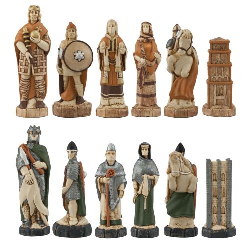 Battle Of Hastings Hand Painted Chess Pieces