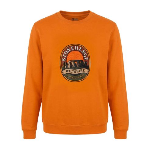 Stonehenge Orange Sunrise Sweatshirt