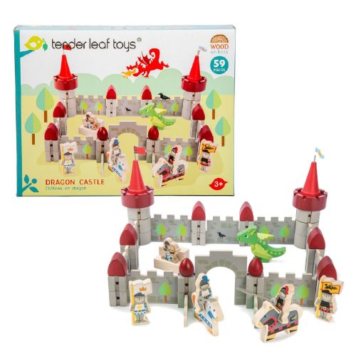 Wooden Dragon Play Castle