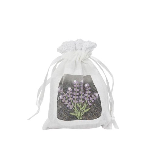 Lavender Scented Embroidered Bag