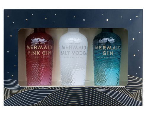 Wight Mermaid Mixed Gift Box 3 x 5cl 
