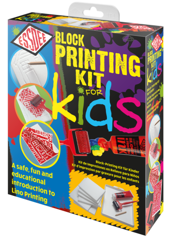 Block Printing For Kids 
