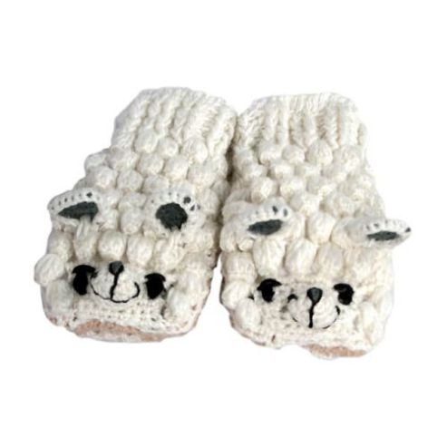 Sheep Design Mittens
