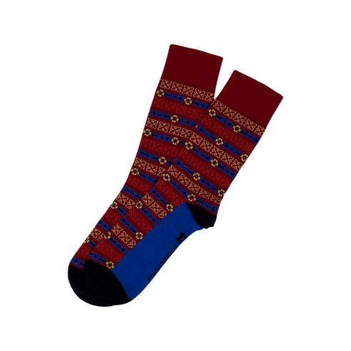 Stained Glass Stripe Socks