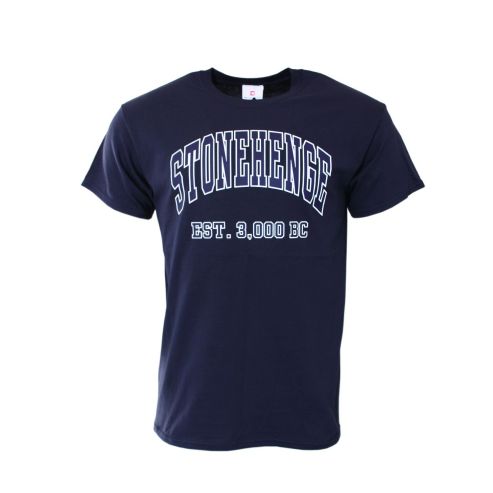 Stonehenge Est. 3000 BC Navy T-Shirt