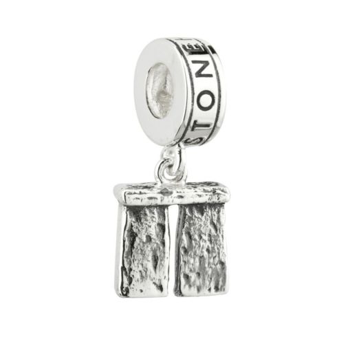 Stonehenge Sterling Silver Trilithon Pendant Charm