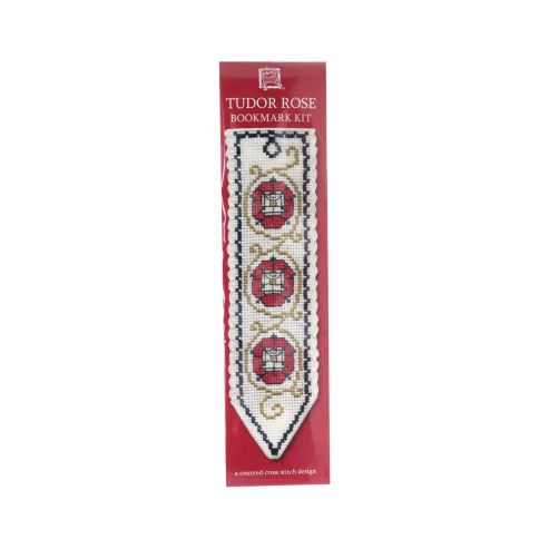 Cross Stitch Bookmark Kit - Tudor Rose