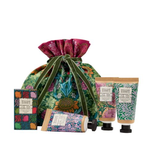William Morris Velvet Pouch 2025