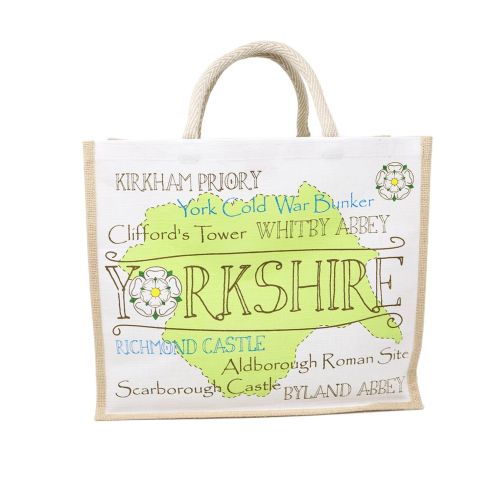 Yorkshire Jute Shopper Bag
