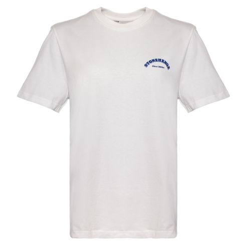 Stonehenge Retro Crow White T-Shirt