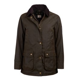 Buy Stonehenge Barbour Silbury Ladies Jacket Olive English Heritage