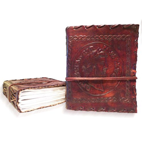 Hadrian Coin Leatherbound Notebook