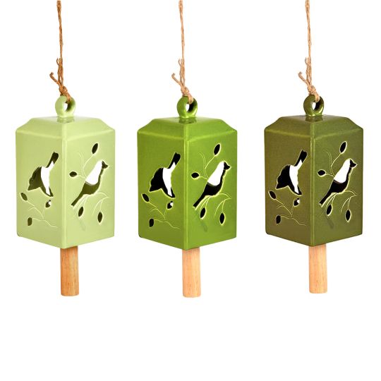  Green Garden Wind Chime (Assorted Colours)