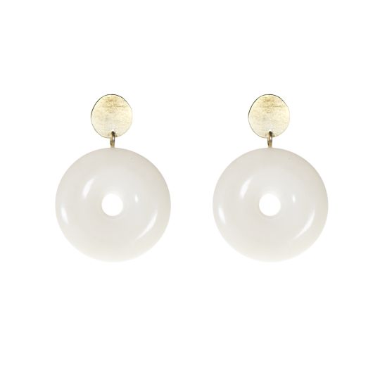  Vilma Circular Double Stud Earrings