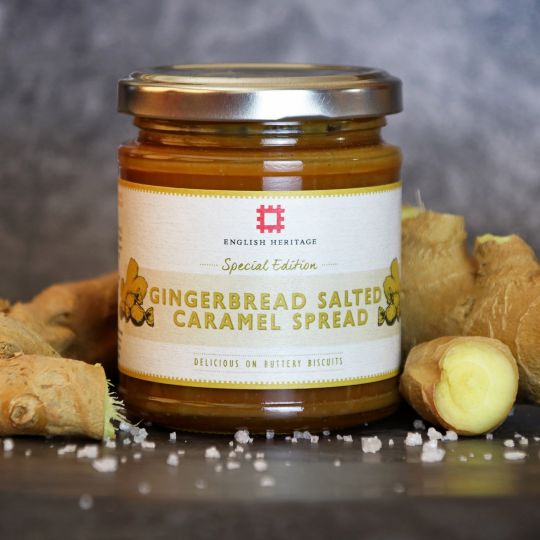 English Heritage Gingerbread Salted Caramel Spread