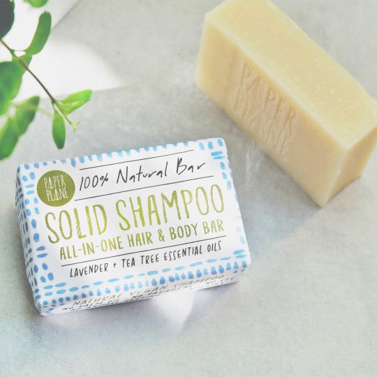  Lavender & Tea Tree Solid Shampoo Bar