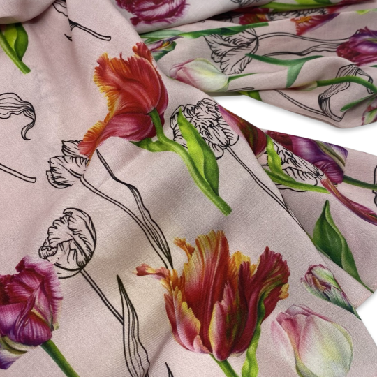English Heritage Gardens Tulip Scarf